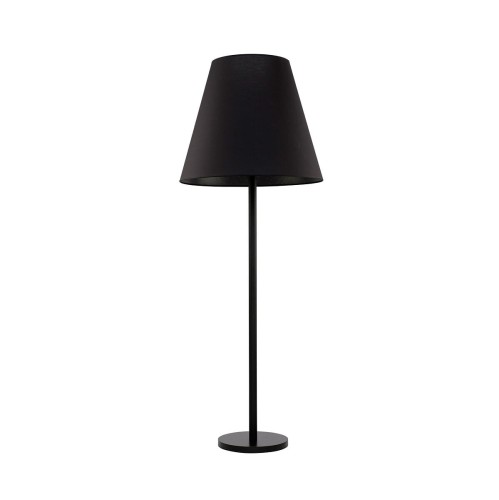 Lampa podłogowa Loft MOSS FL BLACK 9736 NOWODVORSKI Lighting 3xE27 nowoczesna oświetleniowa stojąca Industrialna abażur tkanina czarny metal Inspiracje Premium