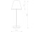 Lampa podłogowa Loft MOSS FL BLACK 9736 NOWODVORSKI Lighting 3xE27 nowoczesna oświetleniowa stojąca Industrialna abażur tkanina czarny metal Inspiracje Premium