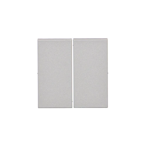 Klawisz podwójny do łączników i przycisków Simon 55 TKW6/2/X/143 Kontakt-Simon aluminium mat