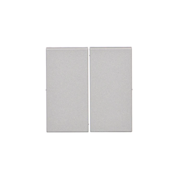 Klawisz podwójny do łączników i przycisków Simon 55 TKW6/2/X/143 Kontakt-Simon aluminium mat