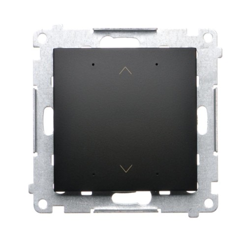 Sterownik lokalny roletowy Simon 54 DEZ1L.01/49 Kontakt-Simon czarny mat