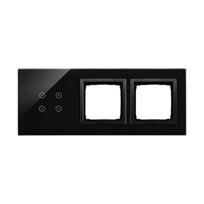 Panel dotykowy 3 moduły Simon 54 Touch DSTR3400/75 Kontakt-Simon wulkaniczna lawa