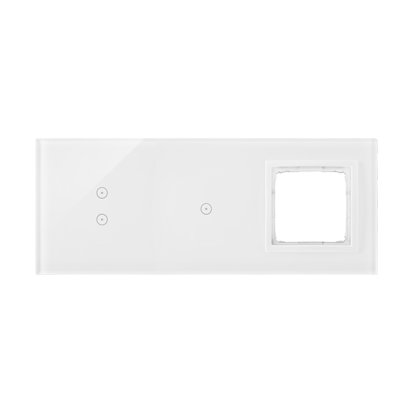 Panel dotykowy 3 moduły Simon 54 Touch DSTR3310/70 Kontakt-Simon biała perła