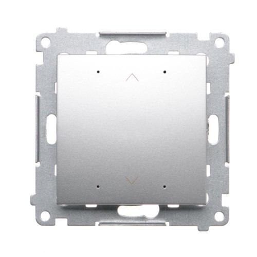 Sterownik lokalny roletowy Simon 54 DEZ1L.01/43 Kontakt-Simon srebrny mat, metalizowany