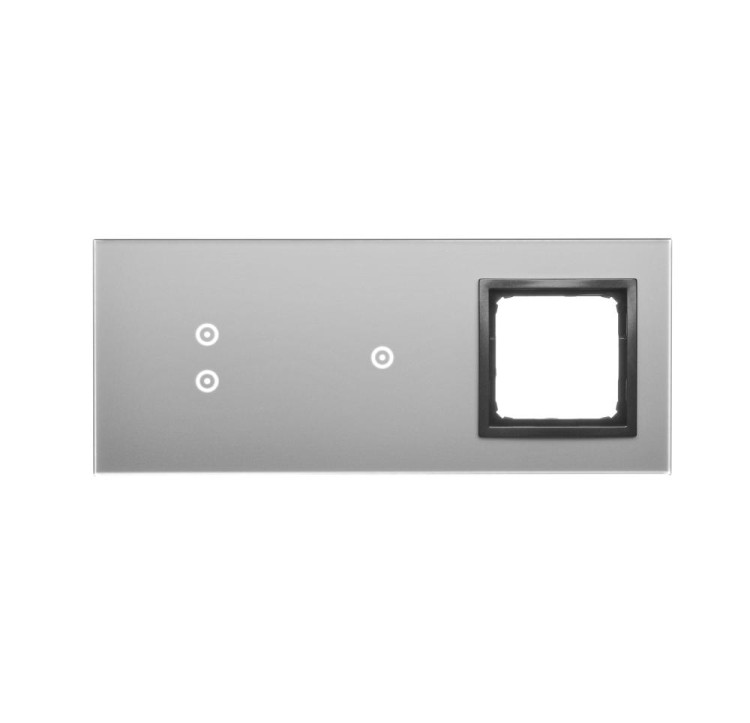 Panel dotykowy 3 moduły Simon 54 Touch DSTR3310/72 Kontakt-Simon burzowa chmura