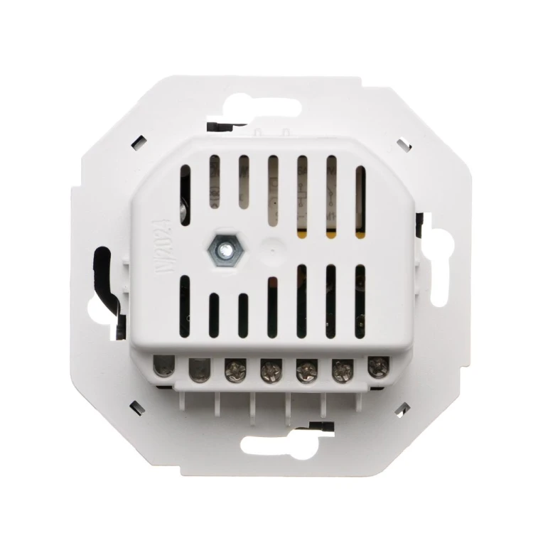 Regulator temperatury z czujnikiem wewnętrznym Simon 54 DRT10W.02/49 Kontakt-Simon czarny mat