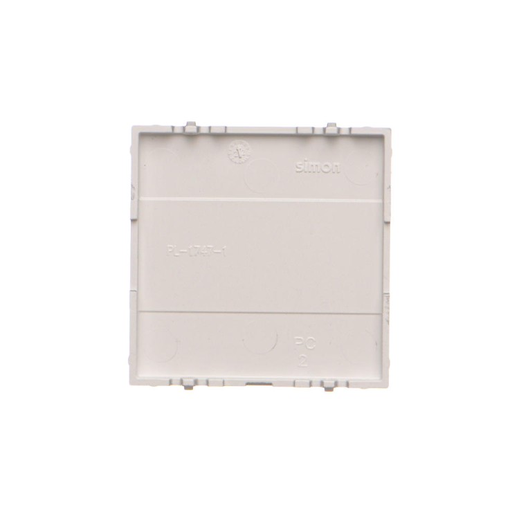 Zaślepka bez mostka Simon 55 TP/143 Kontakt-Simon aluminium mat