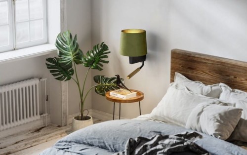 Lampa ścienna kinkiet z lampką do czytania Loft CHILLIN II WHITE GRAY 8215 NOWODVORSKI Lighting E27/G9 nowoczesna oświetleniowa ścienna z włącznikiem Industrialna abażur tkanina szary szara metal idealna do hotelu sypialni Inspiracje Premium
