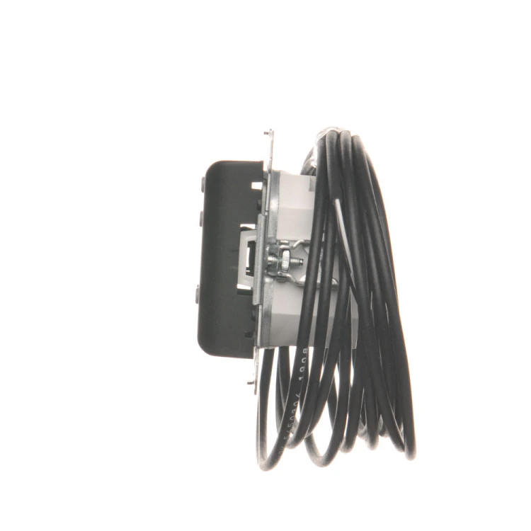 Regulator temperatury z wyświetlaczem z czujnikiem zewnętrznym (sonda) Simon 54 DTRNSZ.01/49 Kontakt-Simon czarny mat