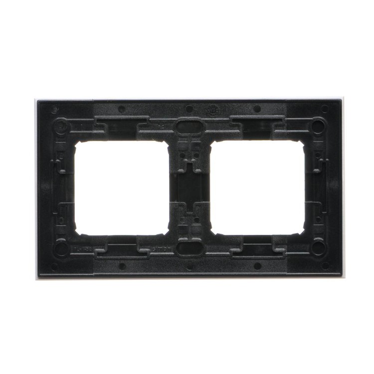 Ramka 2- krotna metalowa Simon 54 Nature DRN2/82 Kontakt-Simon inox nero