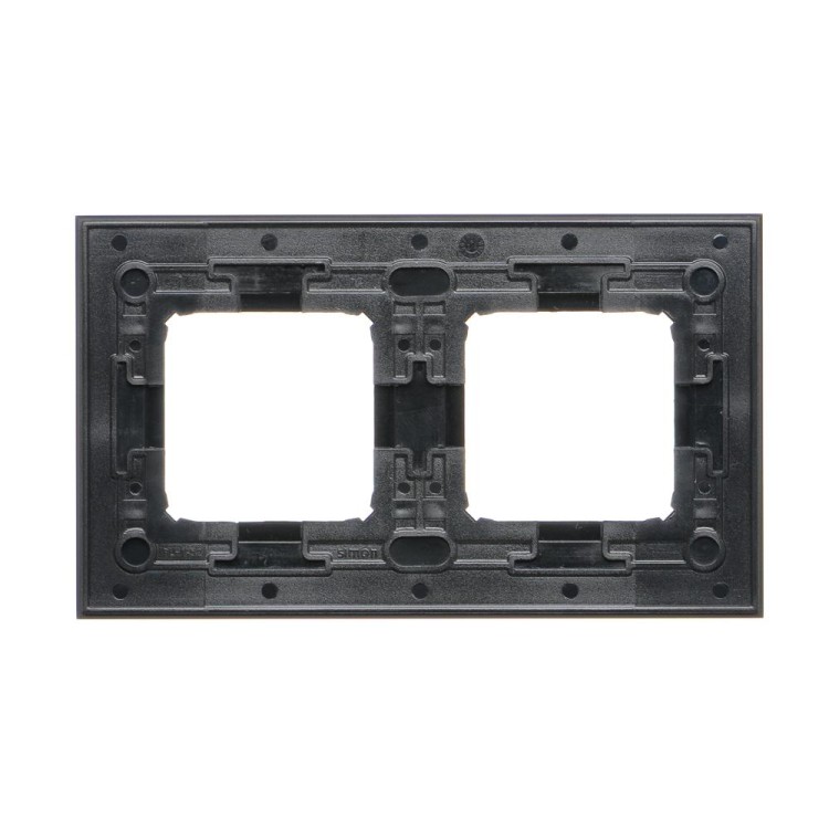 Ramka 2- krotna metalowa Simon 54 Nature DRN2/83 Kontakt-Simon inox dark