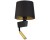 Lampa ścienna kinkiet z lampką do czytania Loft CHILLIN II BLACK GOLD 8213 NOWODVORSKI Lighting E27/G9 nowoczesna oświetleniowa ścienna z włącznikiem Industrialna abażur tkanina czarno-złota czarna złota metal idealna do hotelu sypialni Inspiracje Premium