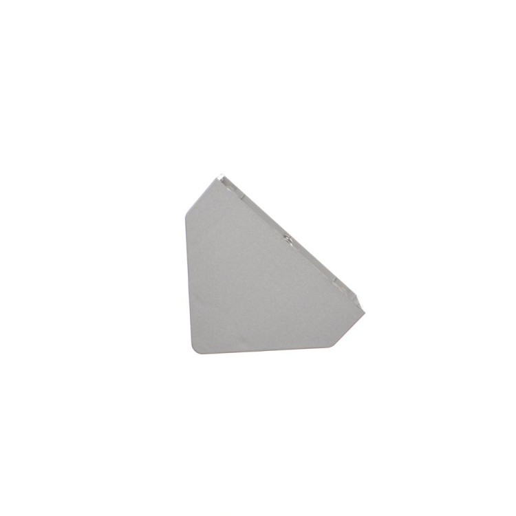 Puszka natynkowa narożna 2-krotna Simon 55 TPNR2/143 Kontakt-Simon aluminium mat