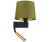 Lampa ścienna kinkiet z lampką do czytania Loft CHILLIN II GREEN GOLD 8214 NOWODVORSKI Lighting E27/G9 nowoczesna oświetleniowa ścienna z włącznikiem Industrialna abażur aksamit zielono-złota zielona metal idealna do hotelu sypialni Inspiracje Premium