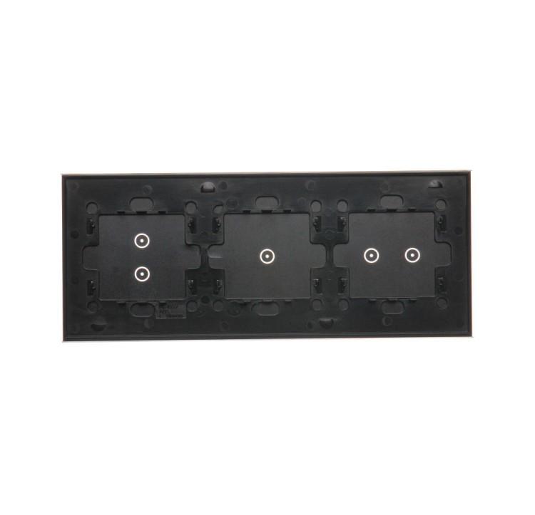 Panel dotykowy 3 moduły Simon 54 Touch DSTR3213/73 Kontakt-Simon zastygła lawa