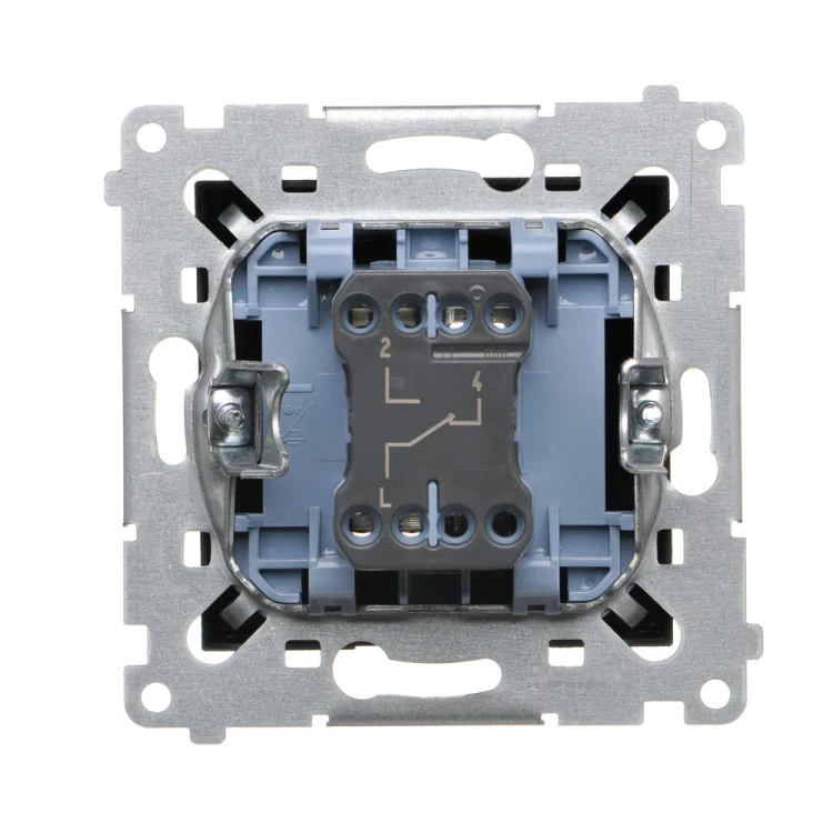 Łącznik schodowy, bez piktogramu Simon 54 DW6A.01/X/49 Kontakt-Simon czarny mat
