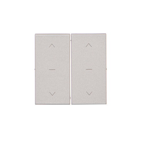 Klawisze z piktogramem do mechanizmów SZW2M: SZP2M Simon 55 TKZW2/143 Kontakt-Simon aluminium mat