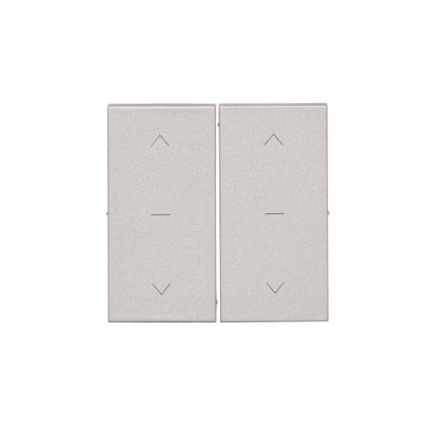 Klawisze z piktogramem do mechanizmów SZW2M: SZP2M Simon 55 TKZW2/143 Kontakt-Simon aluminium mat