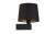 Lampa ścienna kinkiet Loft CHILLIN I BLACK GOLD 8197 NOWODVORSKI Lighting E27 nowoczesna oświetleniowa ścienna z włącznikiem Industrialna abażur tkanina czarno-złota czarna złota metal idealna do hotelu sypialni Inspiracje Premium