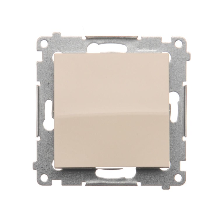 Łącznik jednobiegunowy Simon 54 DW1.01/41 Kontakt-Simon kremowy