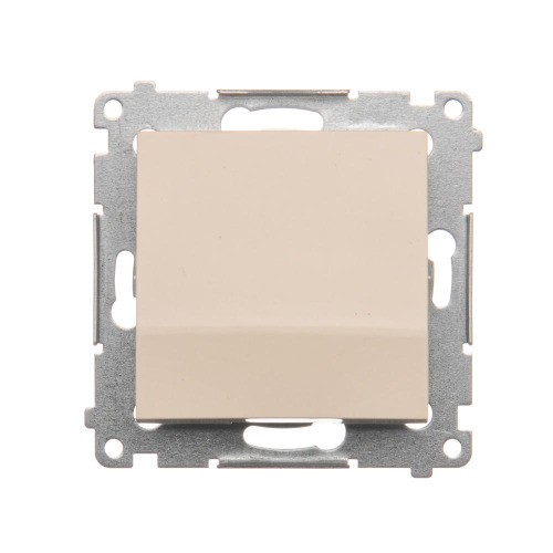 Łącznik jednobiegunowy Simon 54 DW1A.01/41 Kontakt-Simon kremowy