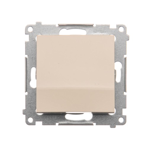 Łącznik jednobiegunowy Simon 54 DW1A.01/41 Kontakt-Simon kremowy