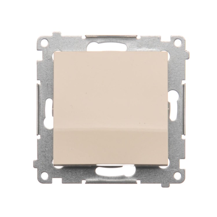 Łącznik jednobiegunowy Simon 54 DW1A.01/41 Kontakt-Simon kremowy