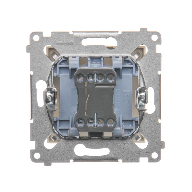 Łącznik jednobiegunowy Simon 54 DW1A.01/41 Kontakt-Simon kremowy