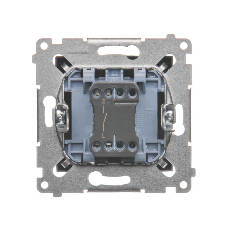 Łącznik jednobiegunowy Simon 54 DW1A.01/48 Kontakt-Simon antracyt, metalizowany