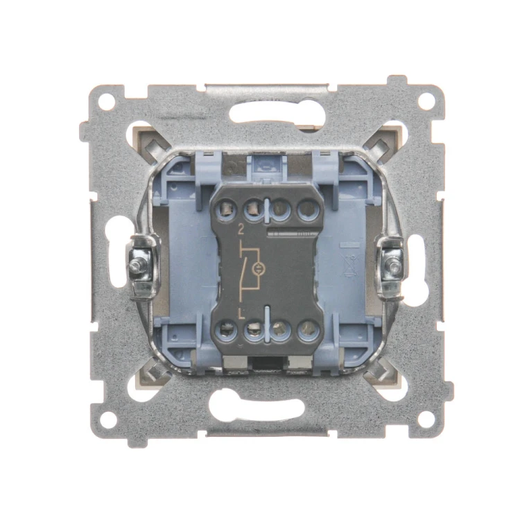 Łącznik jednobiegunowy z podświetleniem LED Simon 54 DW1AL.01/44 Kontakt-Simon złoty mat, metalizowany