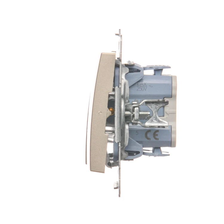 Łącznik świecznikowy z podświetleniem LED do wersji IP44 Simon 54 DW5BL.01/44 Kontakt-Simon złoty mat, metalizowany