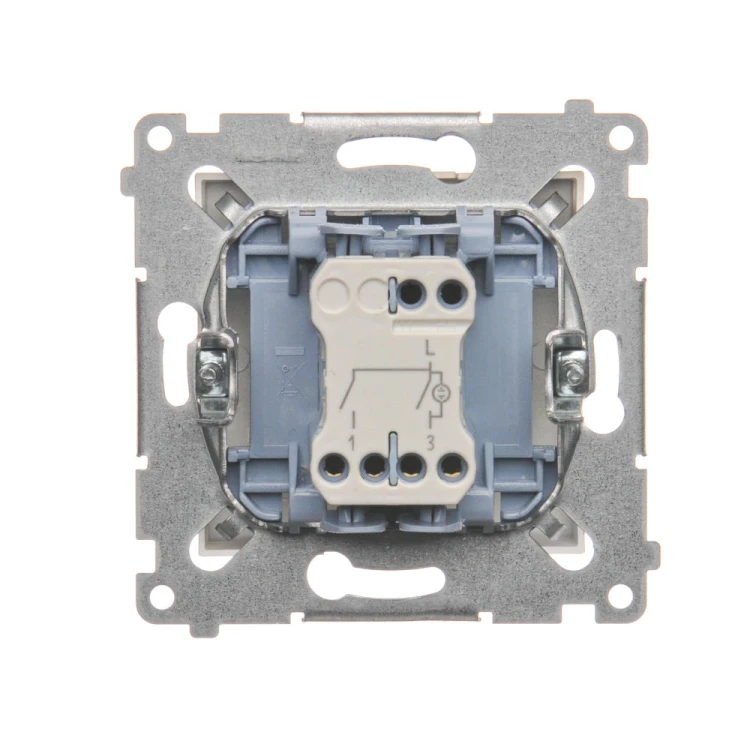 Łącznik świecznikowy z podświetleniem LED do wersji IP44 Simon 54 DW5BL.01/44 Kontakt-Simon złoty mat, metalizowany