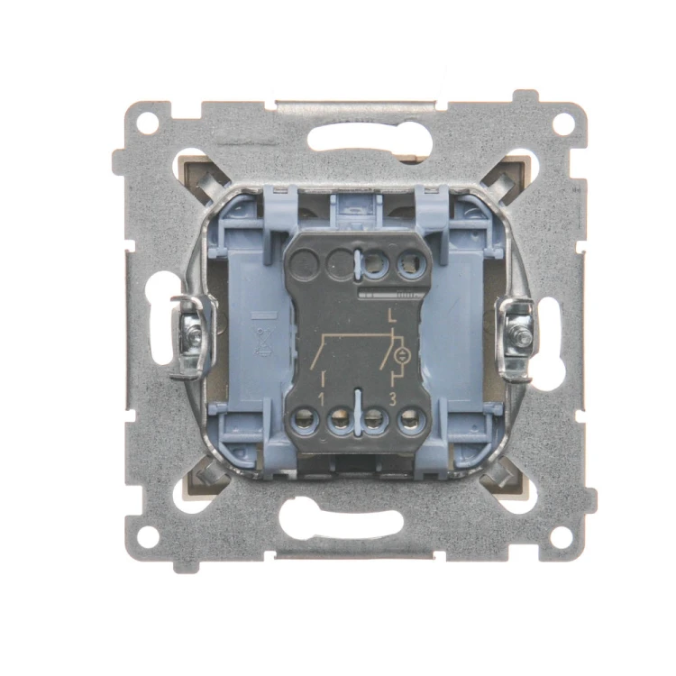 Łącznik świecznikowy z podświetleniem LED do wersji IP44 Simon 54 DW5ABL.01/44 Kontakt-Simon złoty mat, metalizowany