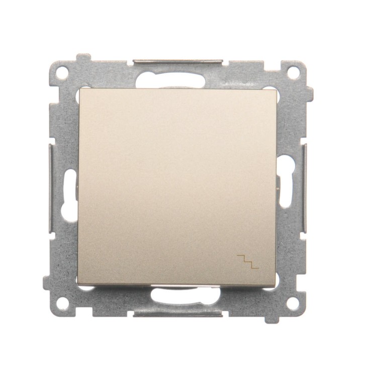 Łącznik schodowy Simon 54 DW6.01/44 Kontakt-Simon złoty mat, metalizowany