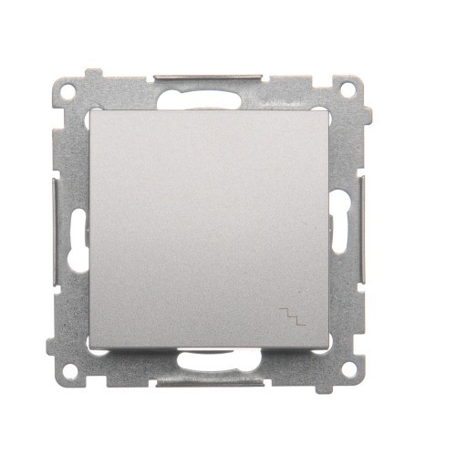 Łącznik schodowy Simon 54 DW6A.01/43 Kontakt-Simon srebrny mat, metalizowany