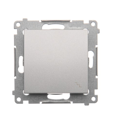 Łącznik schodowy Simon 54 DW6A.01/43 Kontakt-Simon srebrny mat, metalizowany