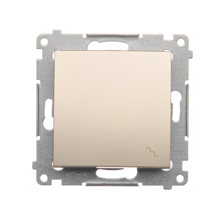 Łącznik schodowy Simon 54 DW6A.01/44 Kontakt-Simon złoty mat, metalizowany