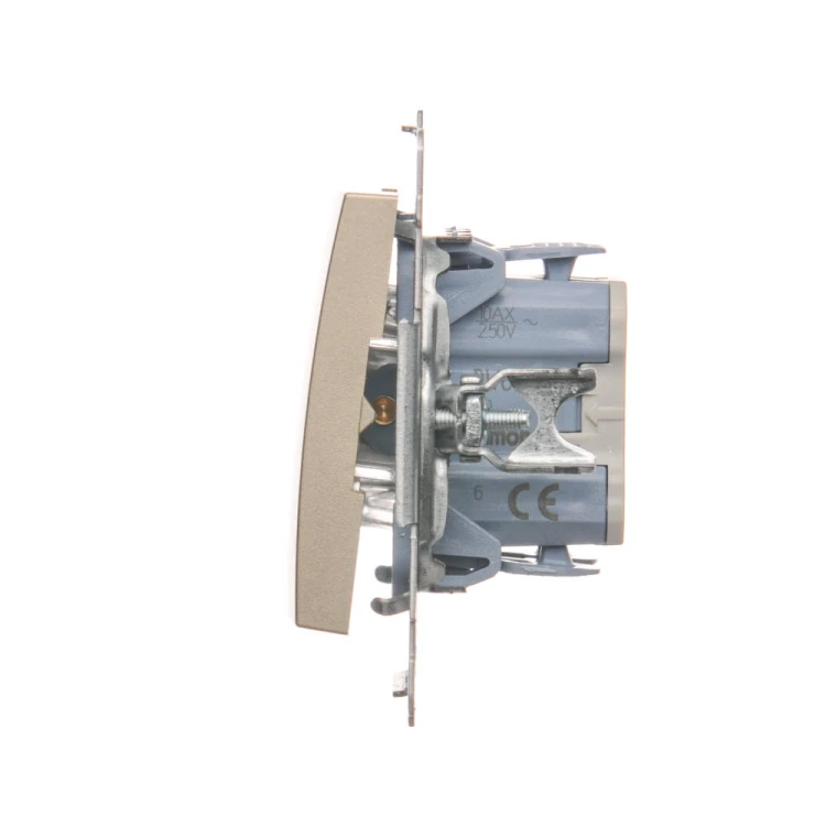 Łącznik schodowy z podświetleniem LED Simon 54 DW6L.01/44 Kontakt-Simon złoty mat, metalizowany
