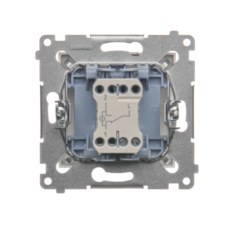 Łącznik schodowy z podświetleniem LED Simon 54 DW6L.01/44 Kontakt-Simon złoty mat, metalizowany