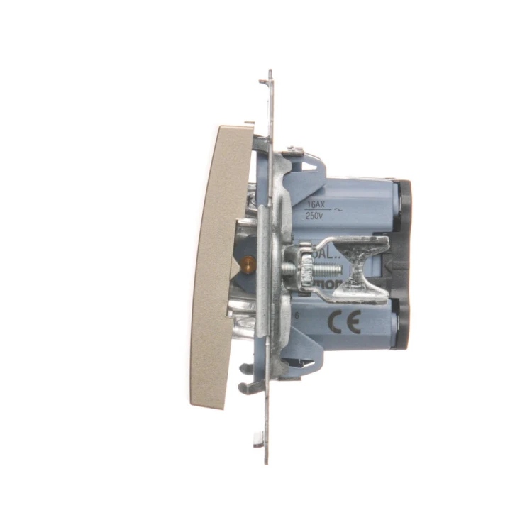 Łącznik schodowy z podświetleniem LED Simon 54 DW6AL.01/44 Kontakt-Simon złoty mat, metalizowany