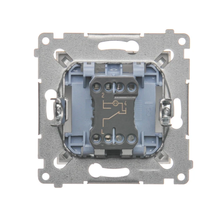 Łącznik schodowy z podświetleniem LED Simon 54 DW6AL.01/44 Kontakt-Simon złoty mat, metalizowany