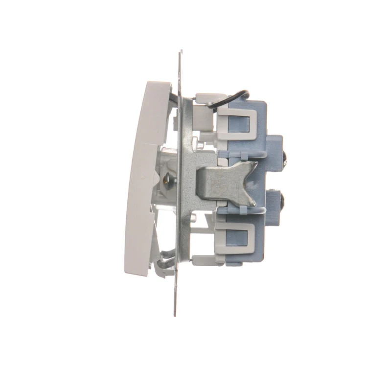 Łącznik schodowy podwójny z podświetleniem LED Simon 54 DW6/2L.01/11 Kontakt-Simon biały