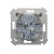 Łącznik schodowy podwójny z podświetleniem LED Simon 54 DW6/2L.01/43 Kontakt-Simon srebrny mat, metalizowany