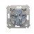 Łącznik schodowy podwójny z podświetleniem LED Simon 54 DW6/2L.01/44 Kontakt-Simon złoty mat, metalizowany