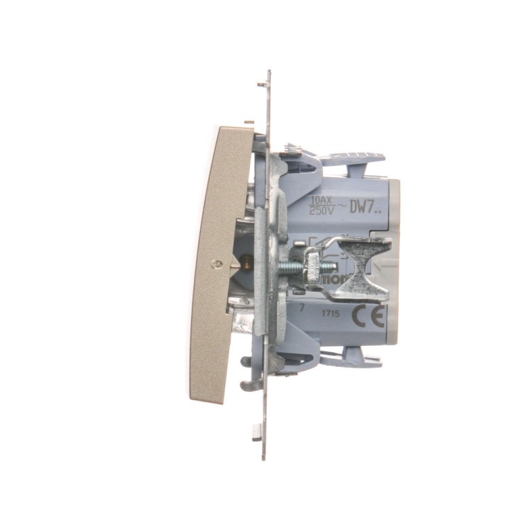 Łącznik krzyżowy Simon 54 DW7.01/44 Kontakt-Simon złoty mat, metalizowany