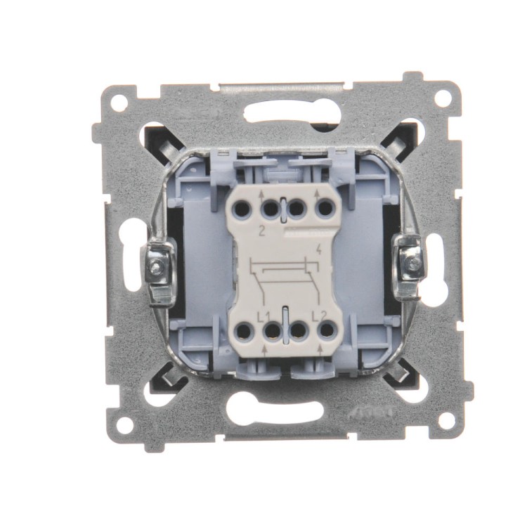 Łącznik krzyżowy Simon 54 DW7.01/48 Kontakt-Simon antracyt, metalizowany