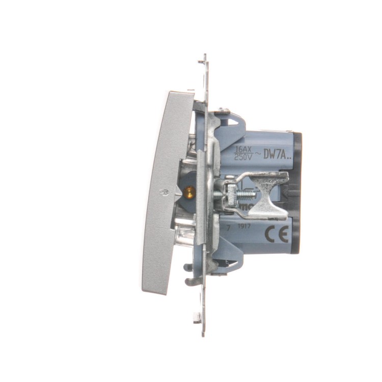 Łącznik krzyżowy Simon 54 DW7A.01/43 Kontakt-Simon srebrny mat, metalizowany