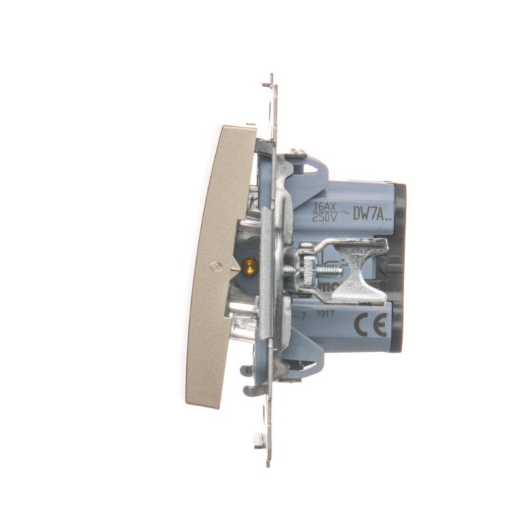 Łącznik krzyżowy Simon 54 DW7A.01/44 Kontakt-Simon złoty mat, metalizowany