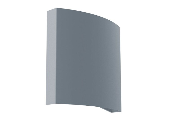 Lampa ścienna kinkiet Loft BORDE I GRAY 8046 NOWODVORSKI Lighting E27 nowoczesna oświetleniowa ścienna z włącznikiem Industrialna abażur tkanina szara szary idealna do hotelu sypialni Inspiracje Premium