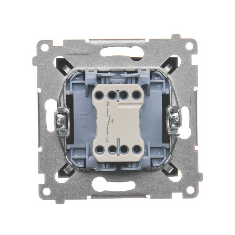 Przycisk "dzwonek" Simon 54 DD1.01/48 Kontakt-Simon antracyt, metalizowany
